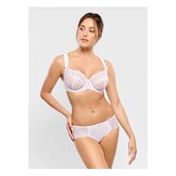 SHORTY BLANC "CHARLOTTE" - EMPREINTE