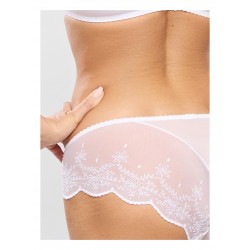 SHORTY BLANC "CHARLOTTE" - EMPREINTE