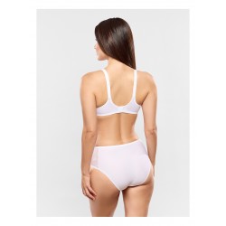 SOUTIEN-GORGE CLASSIQUE BLANC "CHARLOTTE" - EMPREINTE