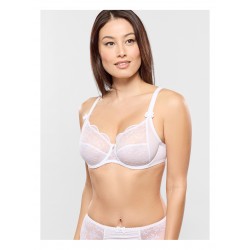SOUTIEN-GORGE CLASSIQUE BLANC "CHARLOTTE" - EMPREINTE