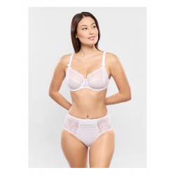 SOUTIEN-GORGE CLASSIQUE BLANC "CHARLOTTE" - EMPREINTE