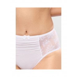 CULOTTE HAUTE BLANC "CHARLOTTE" - EMPREINTE