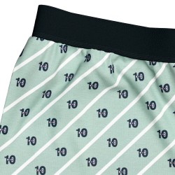 PYJAMA SHORT BLEU MARINE / VERT - EDEN PARK