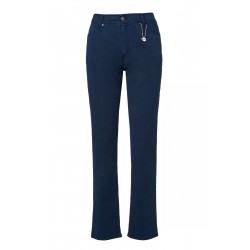 PANTALON BLEU MARINE "DORA Comfort Fit Jeans" - ANNA MONTANA