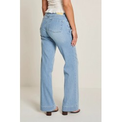 PANTALON JEAN "EVE BUTTON" - PARA MI