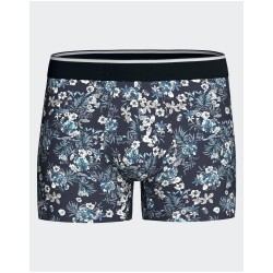 BOXER FLEURI BLEU - EDEN PARK