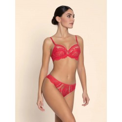 SOUTIEN GORGE GRENAT "ELEGANCE ARTIST" - LISE CHARMEL