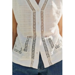 CHEMISE EN DENTELLE - INDI&COLD