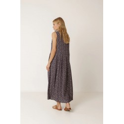 ROBE LONGUE MULTIPOSITION BLEUE - INDI&COLD