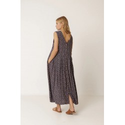 ROBE LONGUE MULTIPOSITION BLEUE - INDI&COLD