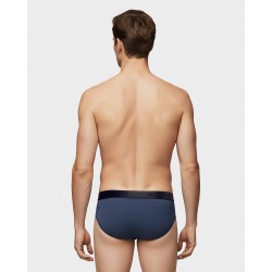 SLIP HOMME IMPRIMÉ BLEU - IMPETUS