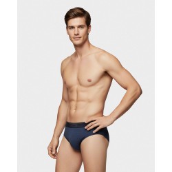 SLIP HOMME IMPRIMÉ BLEU - IMPETUS