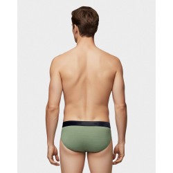 SLIP HOMME IMPRIMÉ VERT - IMPETUS