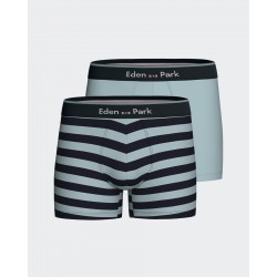 LOT 2 BOXERS À RAYURES - EDEN PARK