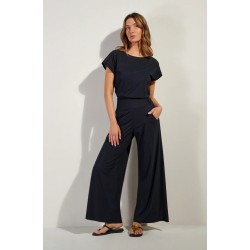 COMBI PANTALON NOIRE "CLEANE" - PAIN DE SUCRE