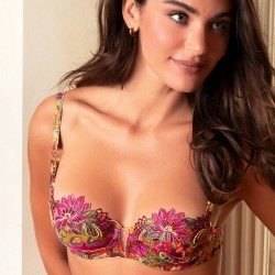 SOUTIEN-GORGE CORBEILLES "DANSE DES FLEURS" - LISE CHARMEL