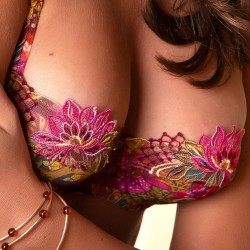 SOUTIEN-GORGE CORBEILLES "DANSE DES FLEURS" - LISE CHARMEL