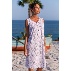 CHEMISE DE NUIT SANS MANCHES "VERONA-2621" - BARANDI
