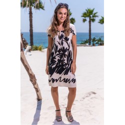 ROBE MANCHES COURTES "TULIPA-2" - BARANDI
