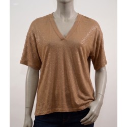 T-SHIRT MANCHES COURTES EN LIN - EVA KAYAN