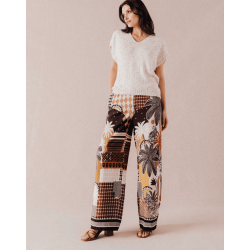 PANTALON "ROSELLE" - JULIE GUERLANDE