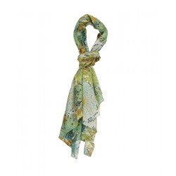 FOULARD FLEURI COLORÉ - JULIE GUERLANDE