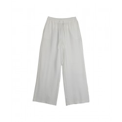 PANTALON BLANC ÉLASTIQUE - JULIE GUERLANDE