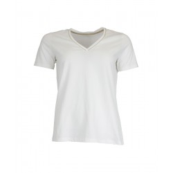 TEE SHIRT COL EN V - JULIE GUERLANDE