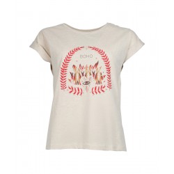 T-SHIRT AVEC IMPRIMÉ BOHO - JULIE GUERLANDE