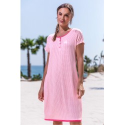 CHEMISE DE NUIT MANCHES COURTES "TELSEN-22" - BARANDI